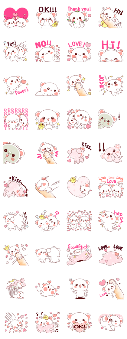Fluffy Bear Shout the love!
