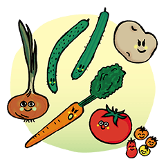 Vegetables in the home garden