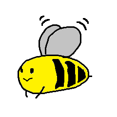 Honey bee bunbun's Sticker