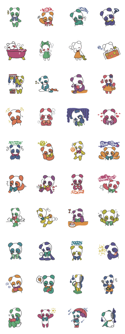 Women force panda