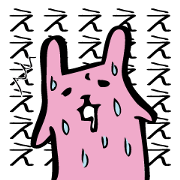 Drool Rabbit Sticker