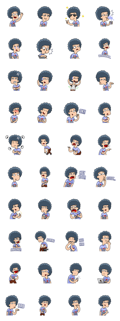 Momo The Afro Boy