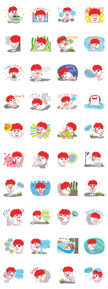 WoonWoon,Jelly Head Goldfish