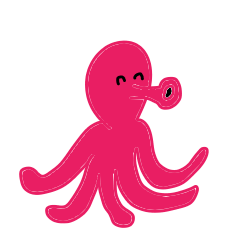 octopas sticker No1