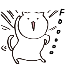 White cat English version