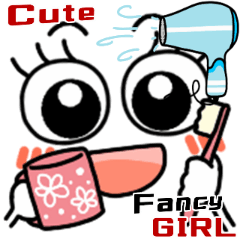 Cute Fancy GIRL Pop Popular Sticker