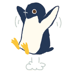 Adelie penguin sticker2