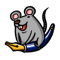 Daylife of a fountain pen mouse