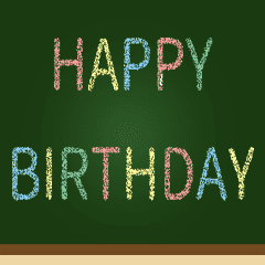 ハッピーバースデー Happy Birthday Line スタンプ Line Store ハッピーバースデー Happy Birthday Line スタンプ Line Store