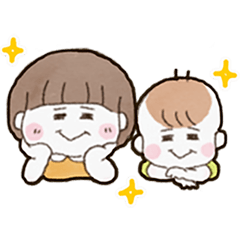 Ha-chan&So-kun's stamp[daily version]