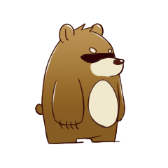 cute brown Bear