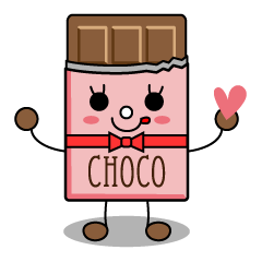 Cute chocolate chan