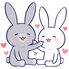 Lovey-dovey rabbit 3