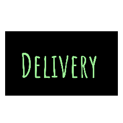 Delivery.  f