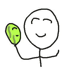 スイカ人間big Lineクリエイターズスタンプ Stamplist スイカ人間big Lineクリエイターズスタンプ Stamplist