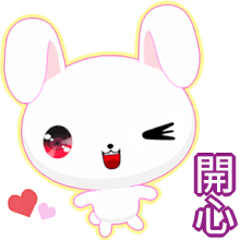 晴天兔 ( 淡色 )    .
