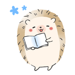 The library hedgehog -English Ver.-