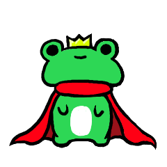 pretty frog [English]