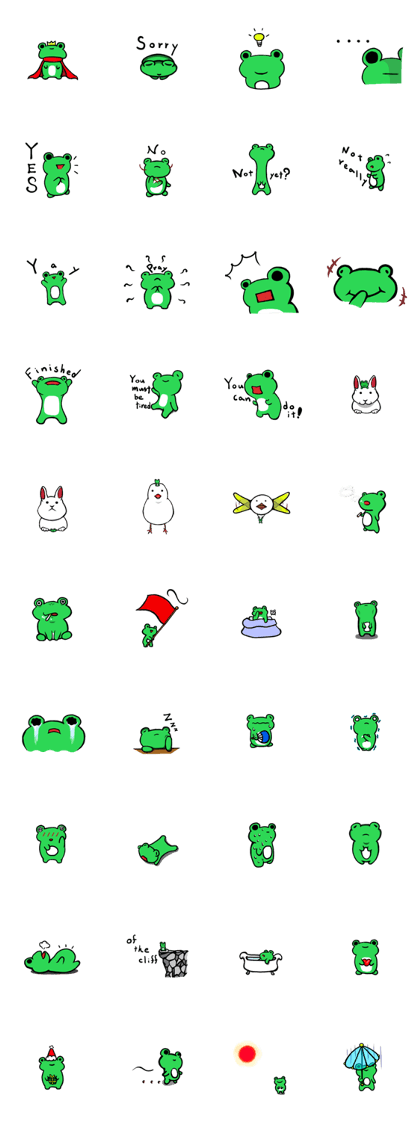 pretty frog [English]