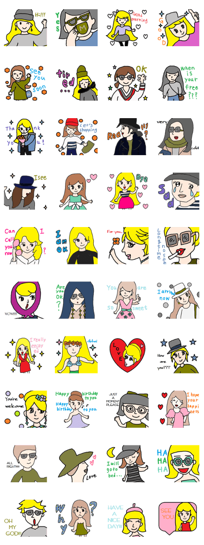 Lilo english sticker46