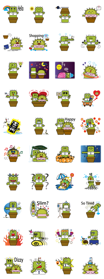 The Cactus Family (English Version)