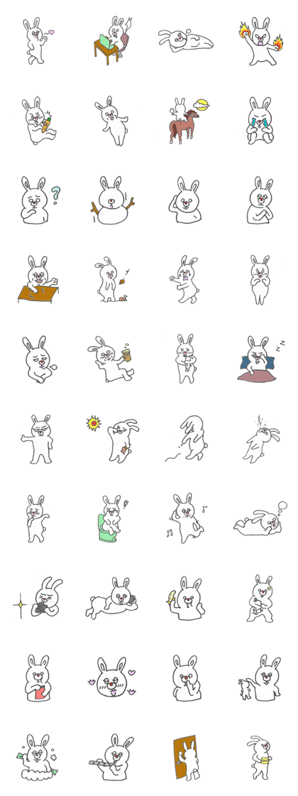 childish rabbit
