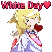 White Day of the specter Girl English