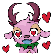 Pink Deer Haku