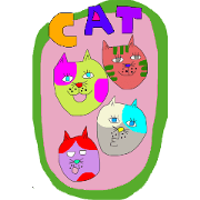 so colorful cats