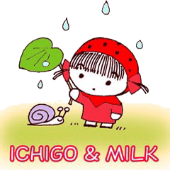ichigo&milk  sticker