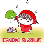 ichigo&milk  sticker