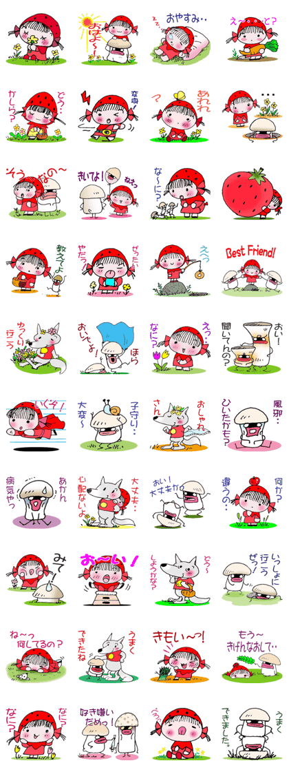 ichigo&milk  sticker