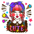 原宿-girl（HIGH-QUALITY sticker vol.1）