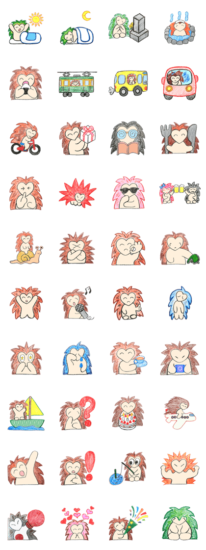 Harley of the hedgehog