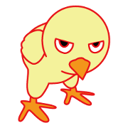 Strong-minded chick