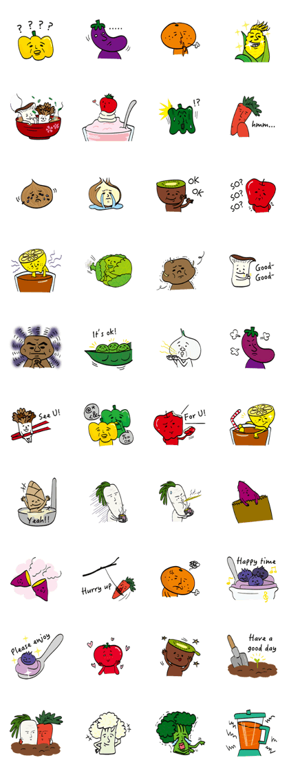 Friends of fruits and vegetables