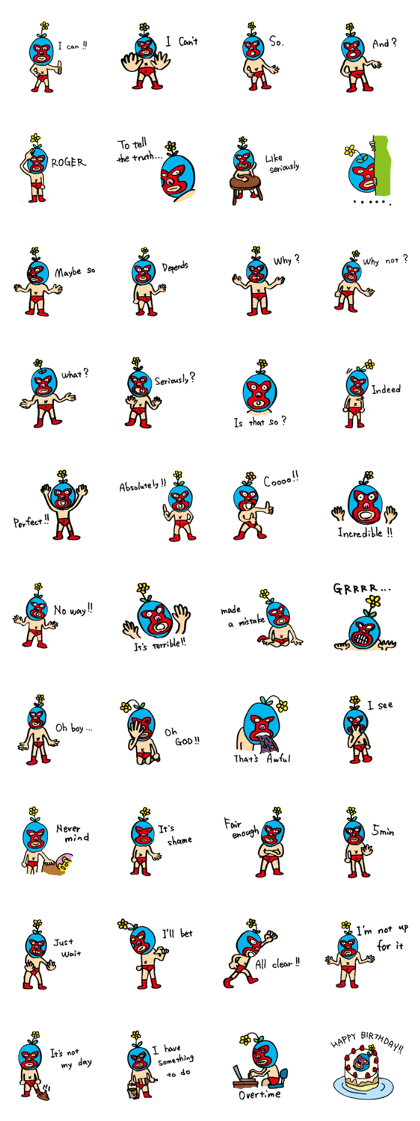 lucha libre soft geek "Pancho" 2nd