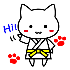 Martial arts uniformed CAT(English ver.)