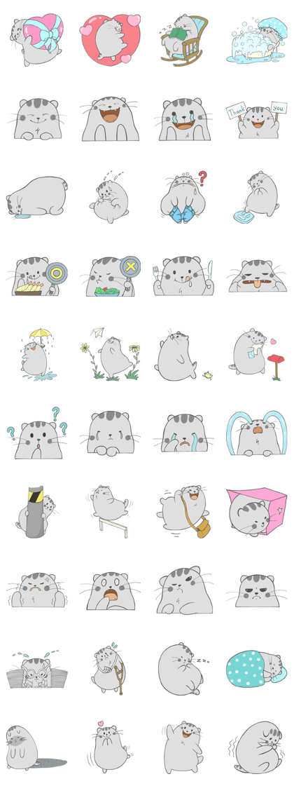 Happy cat~ Dudu.