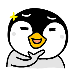 chubby penguin daily sticker
