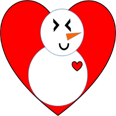 love snowman