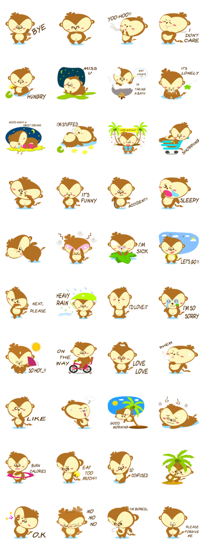 Cutie Cutie Monkey