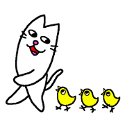 NEO white lucky cat