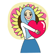 Lovely hijabi wife Thai version