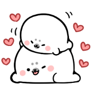 Small seal sticker