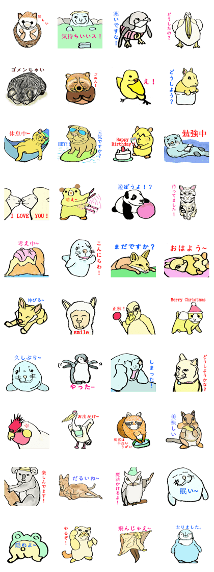 Casual animals