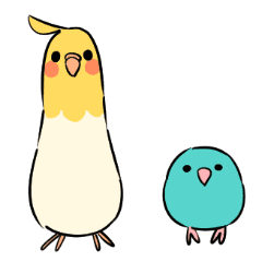 インコ Lineクリエイターズスタンプまとめ Stamplist