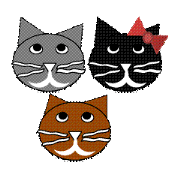 Three cats Amigo