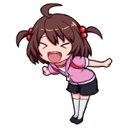 High tension girl Sticker