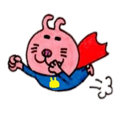 Funny rabbit ''Usatan''2